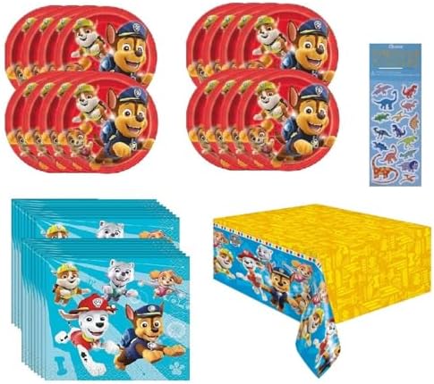 Paw Patrol Party Supplies Decoration Bundle Pack 1