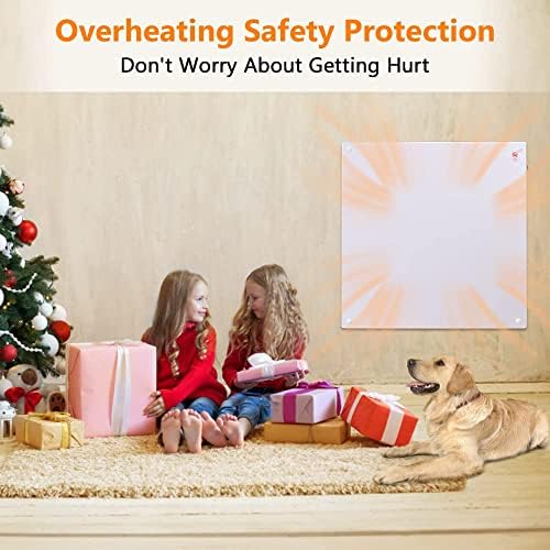TRUSTECH Wall Mount Heater - 400W Convection No Fan