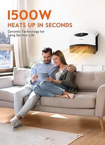 GiveBest Smart Wall Heater for Bathroom with ALCI Plug