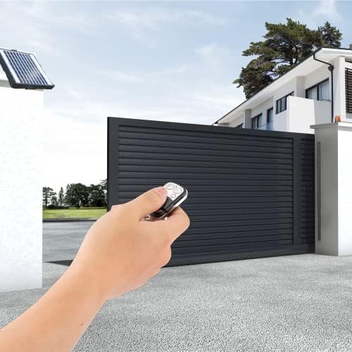 Bltezeit 433MHz Remote Control for Sliding Gate Opener 4pcs 1