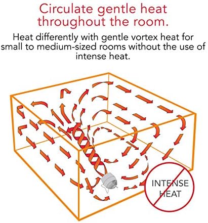 Vornado Pivot Heat Electric Space Heater White