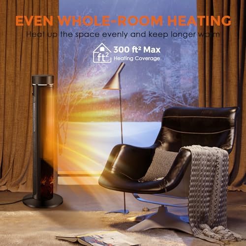TRUSTECH 36 Inch Tower Space Heater for Large Room