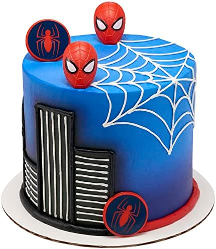 DecoPac Marvels Spider-Man Cupcake Rings - 24 Pack