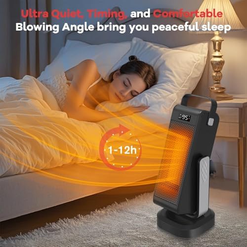 Verminget 3D Oscillating Electric Space Heater