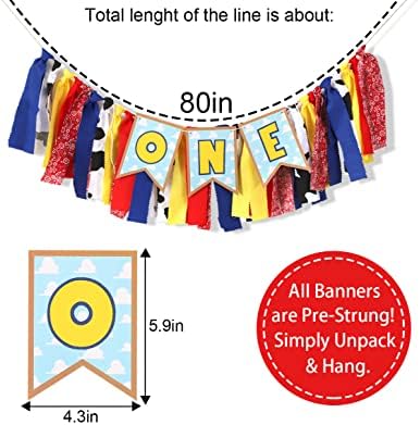 Toy Inspiration Storys 1st Birthday High Chair Banner