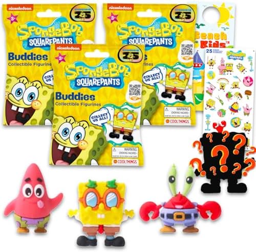 Nickelodeon Spongebob Squarepants Blind Bag Party Favor Set