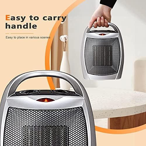Antarctic Star 750W1500W Ceramic Space Heater with Thermostat
