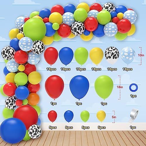 Miucat Two Infinity and Beyond Birthday Decorations 105 Pcs