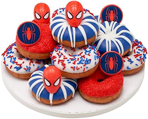 DecoPac Marvels Spider-Man Cupcake Rings - 24 Pack