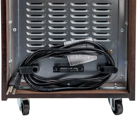 EZ-HEAT 1500W Cabinet Space Heater with Remote