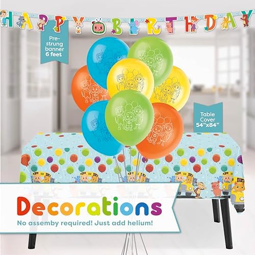 CoComelon Birthday Party Supplies for Kids