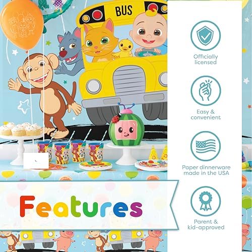 CoComelon Birthday Party Supplies for Kids