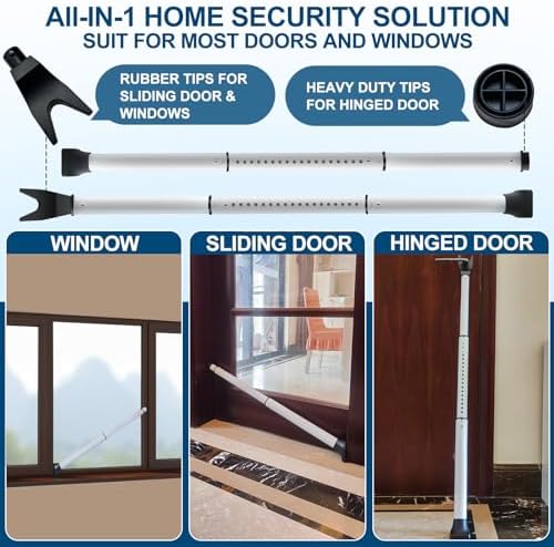 Rerishom Door Security Bar for Apartments and Hotels