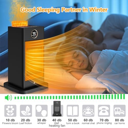 Beautyfan 3-in-1 Space Heater with Humidifier and 3D Flame Ambiance