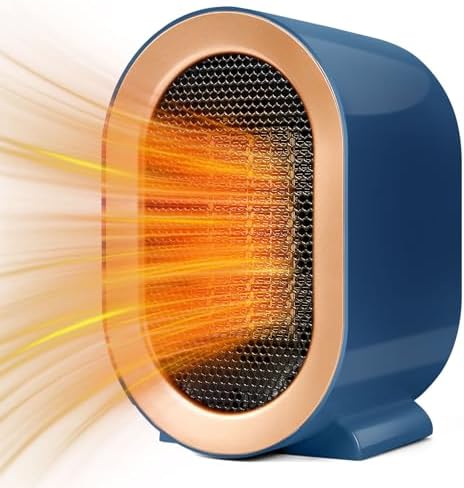 Joyplanet 1200W Electric Space Heater - Blue 1