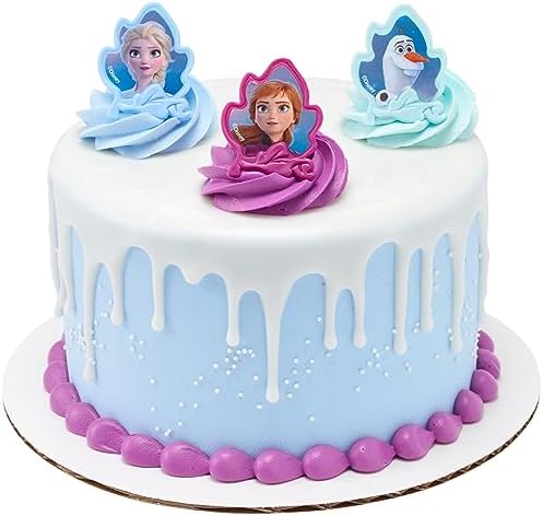 DecoPac Frozen II Cupcake Rings - 24 Pack
