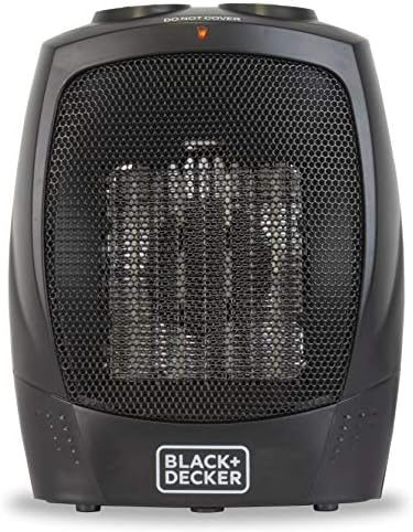 BLACKDECKER 1500W Portable Space Heater with Carry Handle