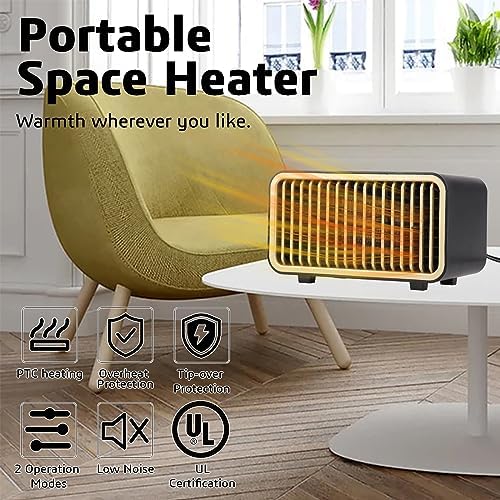 YOUCIDI 550W 900W Dual Mode Electric Space Heater