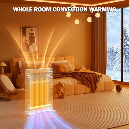 Eueiriup 700W Electric Wall Heater with Thermostat