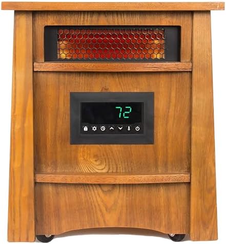 LifeSmart LifePro 1500W Infrared Space Heater with Remote Control