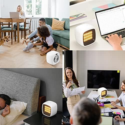 YOUCIDI 1000W Ceramic Space Heater for Home Office