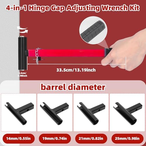 CZA 4 in 1 Door Hinge Adjustment Tool Kit