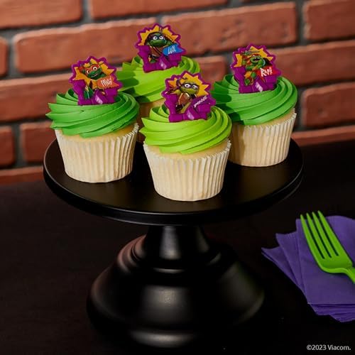 DecoPac Teenage Mutant Ninja Turtles Cupcake Rings - 24 Pack
