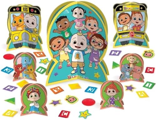 Amscan Cocomelon Party Centerpieces 27pcs Set