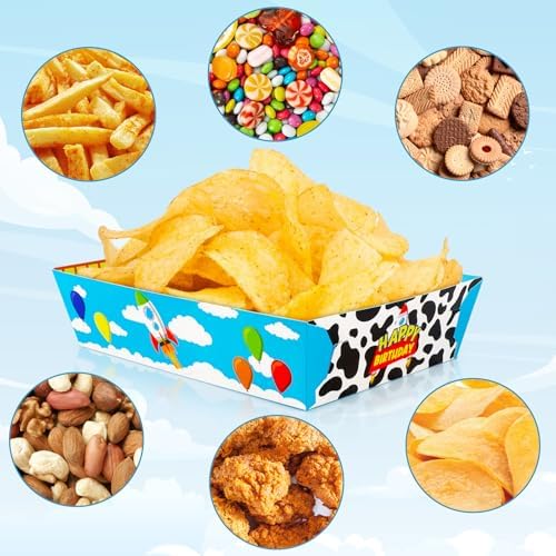 36 Pcs Cartoon Story Themed Plates for Parties
