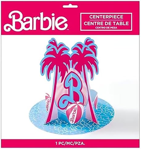 Malibu Barbie Pop-Up Centerpiece 12x10