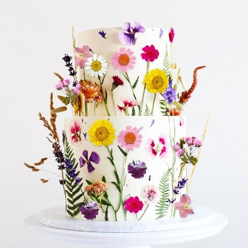 JeVenis Wildflower Cake Toppers Baby Shower Decor