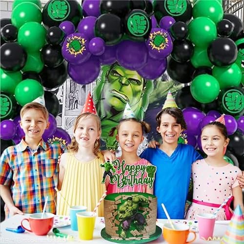 Seyal Hlk Happy Birthday Cake Topper Vibrant Reusable