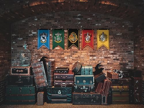 Conquest Journals Harry Potter House Banner Flag Set 1