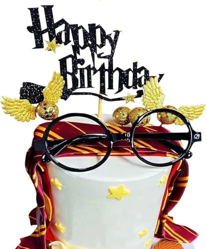 10 PCS Wizard Party Supplies - Birthday Decoration Set