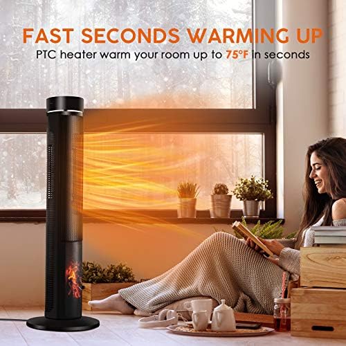 TRUSTECH 36 Ceramic Space Heater with Remote Control