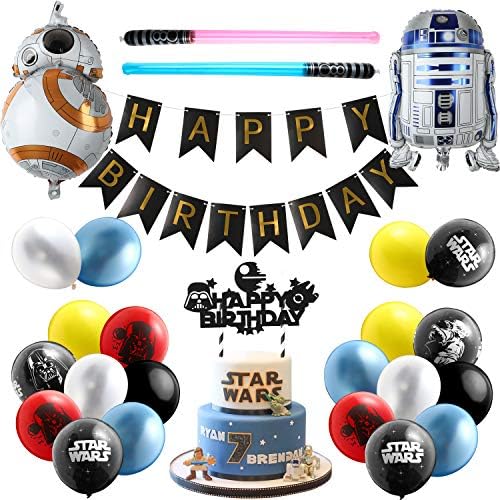 Haooryx Galaxy Wars Party Favor Set 35PCS Black Series