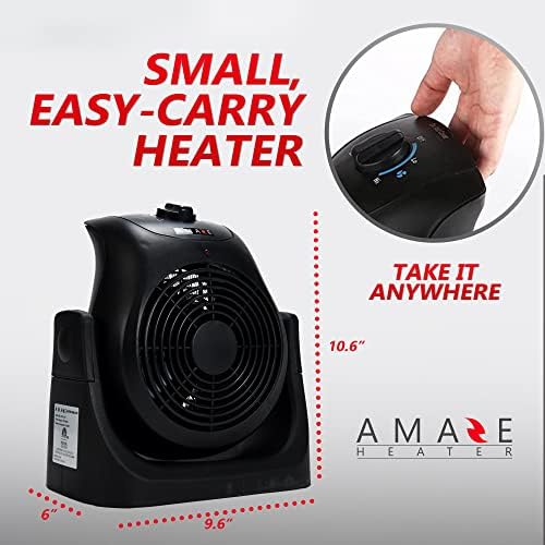 Amaze-Heater Dual Comfort 1500W Heater Fan