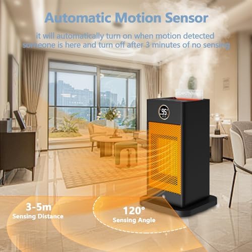 Beautyfan 3-in-1 Space Heater with Humidifier and Motion Sensor
