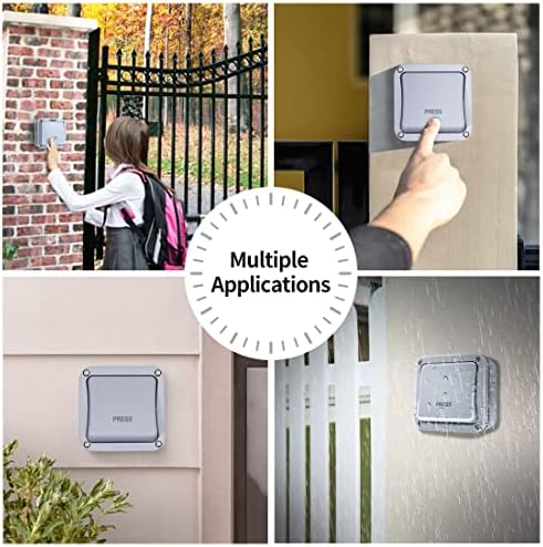 TOPENS TC148 Waterproof Wall Push Button Release Switch