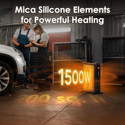 Air Choice 1500W Convection Heater with Thermostat and Remote Control
