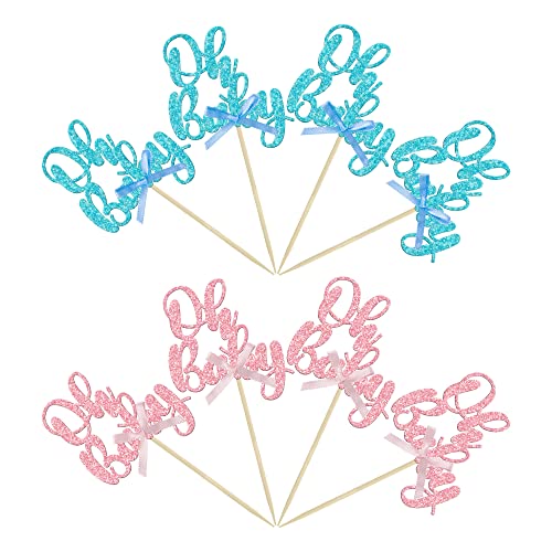 Gyufise 36Pcs Oh Baby Cupcake Toppers 1