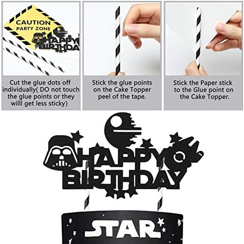 Haooryx Galaxy Wars Party Favor Set 35PCS Black Series