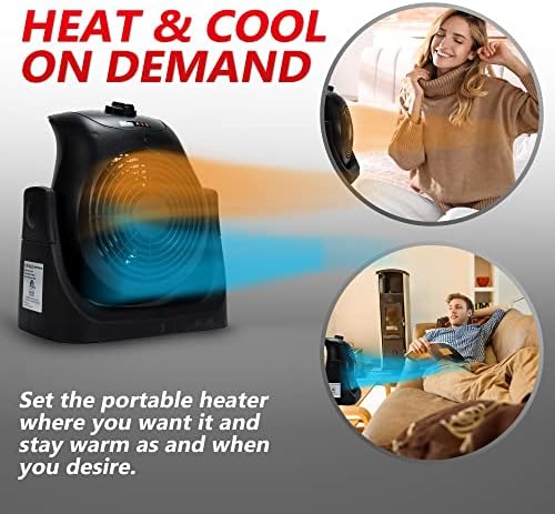 Amaze-Heater Dual Comfort 1500W Heater Fan