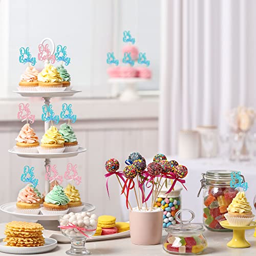 Gyufise 36Pcs Oh Baby Cupcake Toppers 1