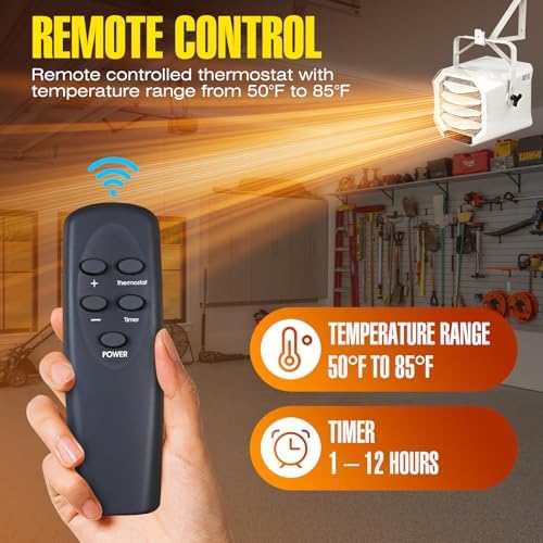 DR INFRARED HEATER DR-910F 10000W 240V Shop Garage Heater