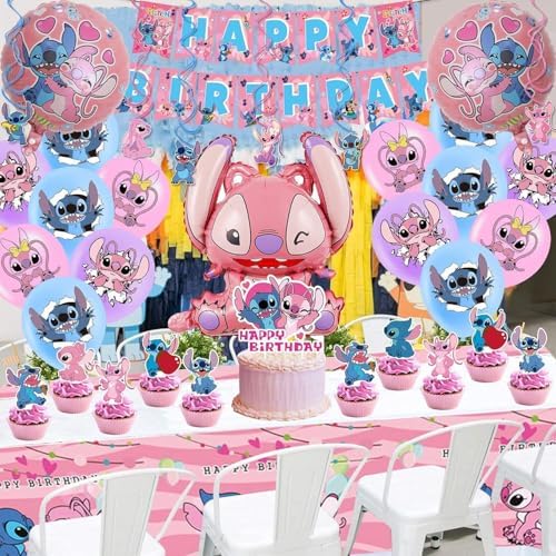 Lilo and Stitch 101PCS Birthday Party Decor Set