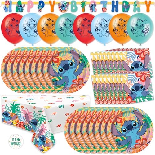 Lilo and Stitch Birthday Party Decor Kit for 16