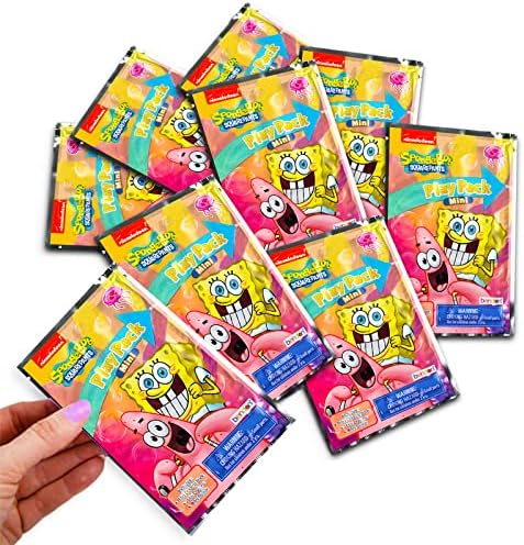 Viacom Spongebob Mini Party Favors Set - 24 Grab n Go Play Packs