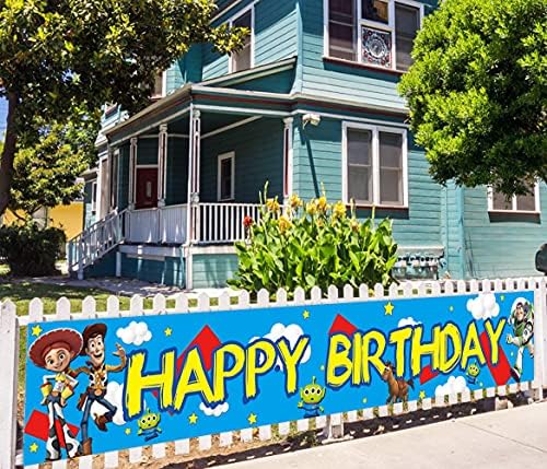 Toy Themed Story Birthday Banner 98 x 16 ft
