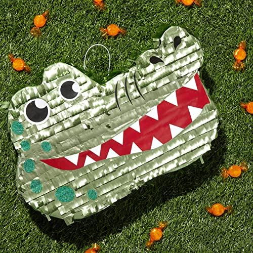 BLUE PANDA Alligator Pinata for Kids Birthday Party